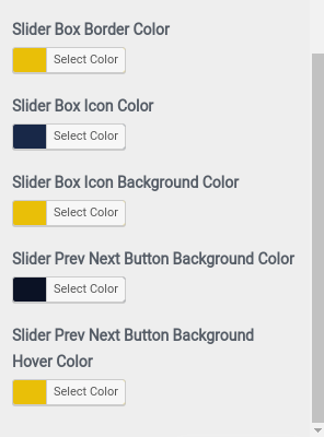 Create New Slider