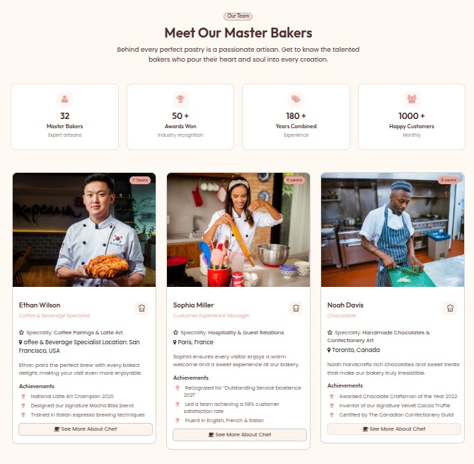 set Featured Page section