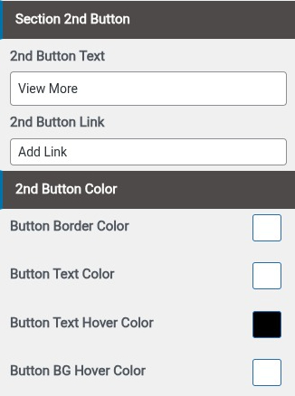 set Featured Page section