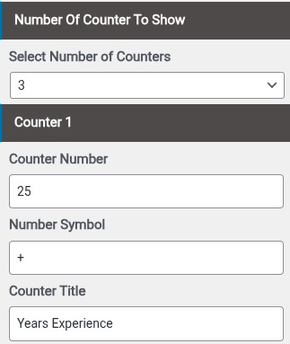 set Featured Page section