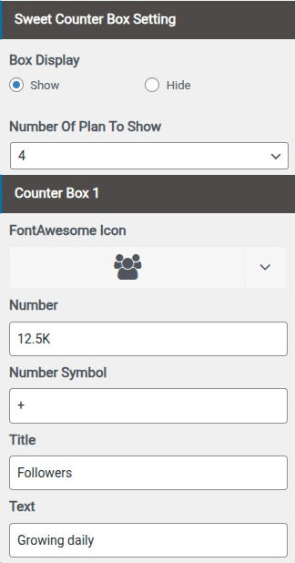 set Featured Page section