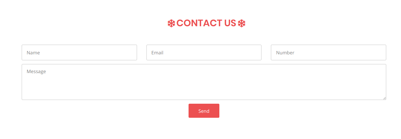 set contact section