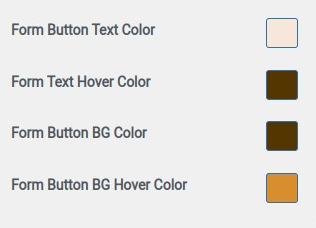 set Footer section