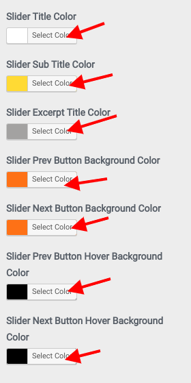 Create New Slider