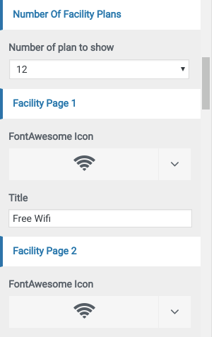 facilties plan