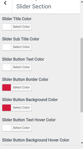 Create New Slider