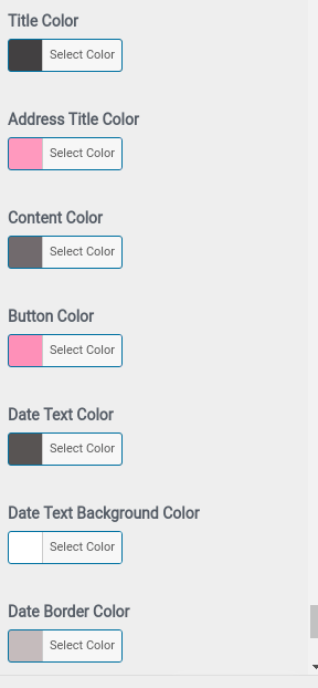 set organizations Section