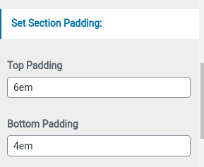 set shedule Section