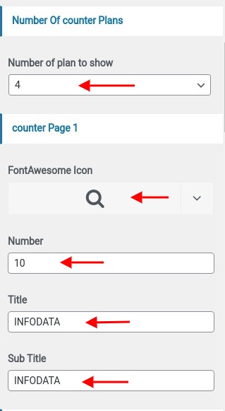 set contact section