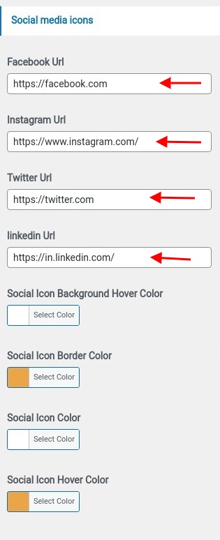 set contact section